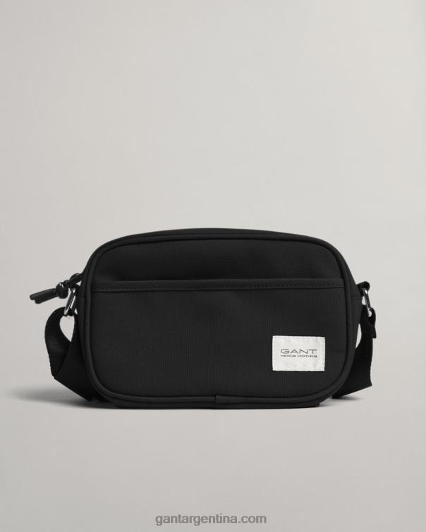 GANT hombres negro bolso de hombro esencial P0P02459