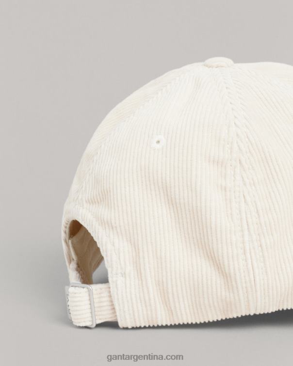GANT hombres crema gorra de pana P0P02480