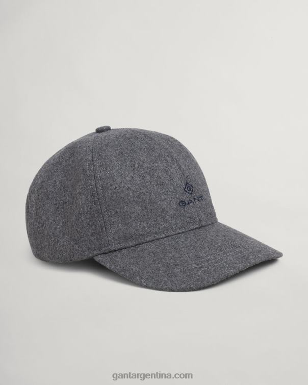 GANT hombres mezcla de piedra gorra melton P0P02503