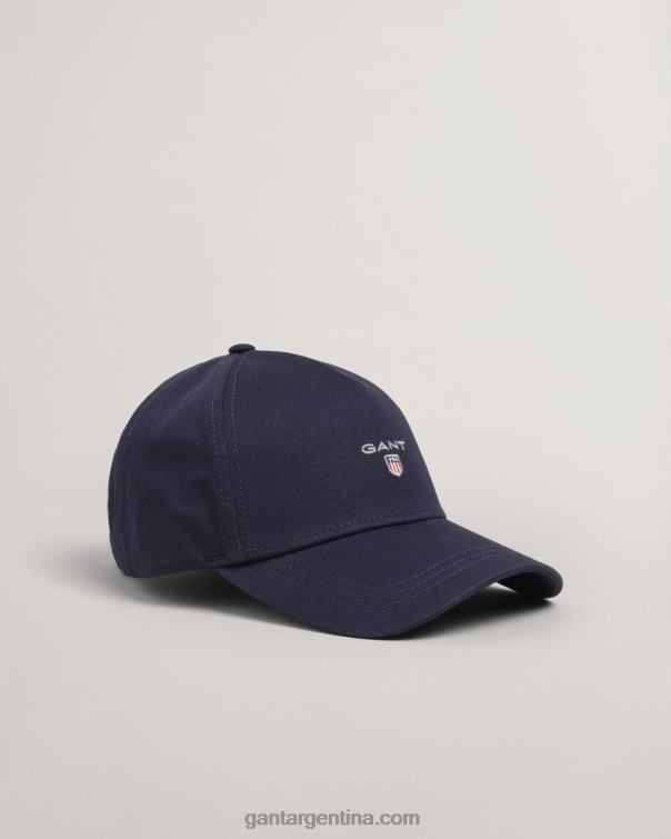 GANT juventud noche azul gorra con escudo original para adolescentes P0P02878