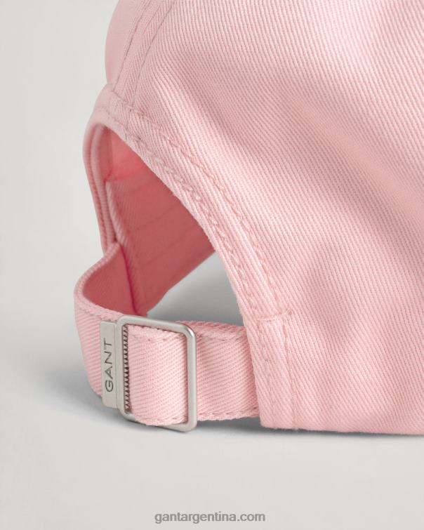 GANT mujer rosa pijo gorro de sarga de algodón P0P02792