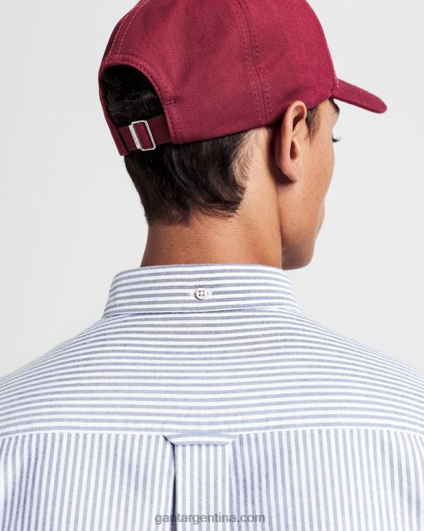 GANT hombres azul persa camisa oxford de corte regular P0P0251