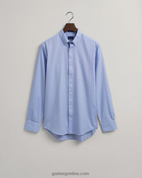 GANT hombres capri azul camisa oxford de corte regular P0P0287