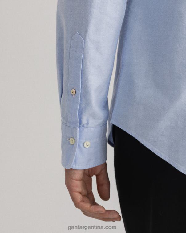 GANT hombres capri azul camisa oxford de corte slim P0P0229
