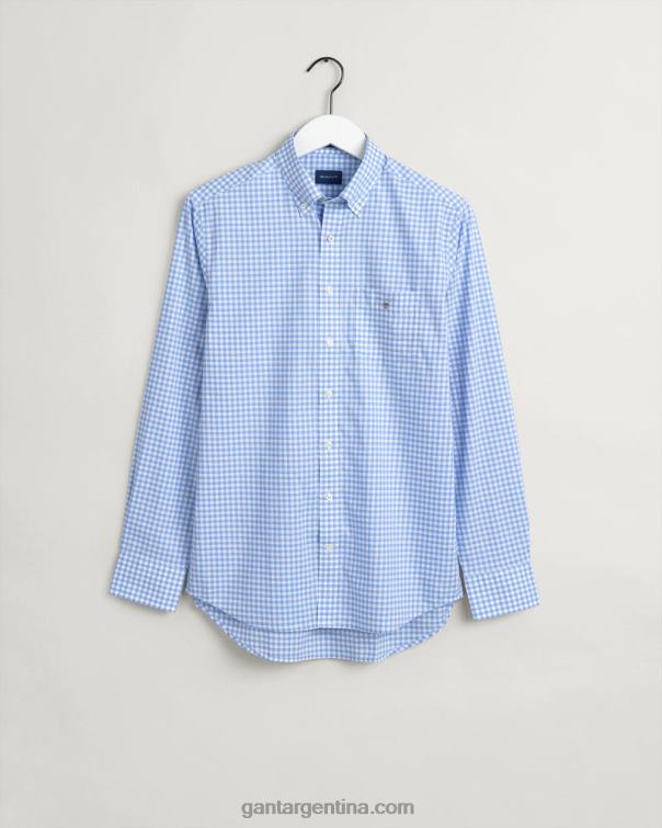 GANT hombres capri azul camisa regular fit de paño vichy P0P0270