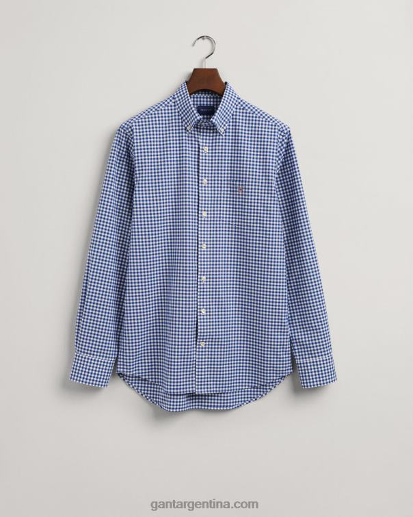 GANT hombres colegio azul camisa regular fit de paño vichy P0P0268