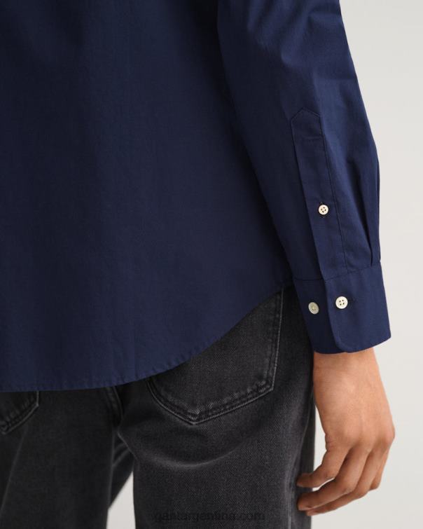 GANT hombres marina camisa slim fit de paño fino P0P0281