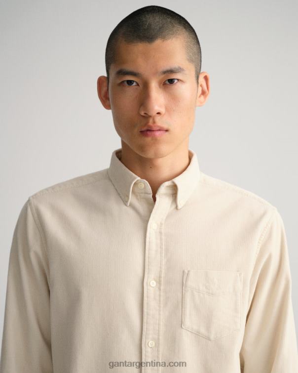 GANT hombres masilla camisa de pana regular fit P0P0252