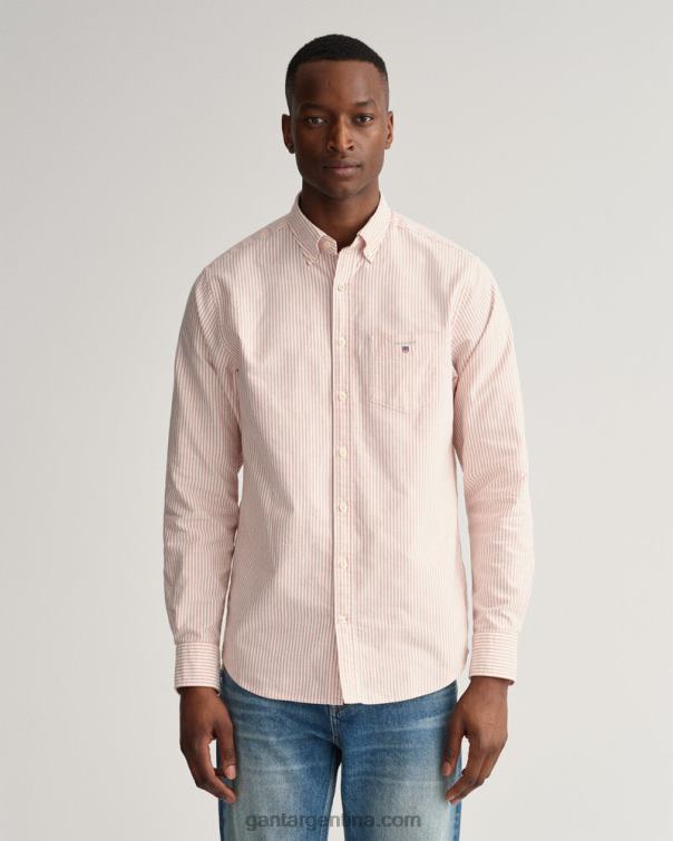 GANT hombres naranja dorado camisa oxford de corte regular P0P0236
