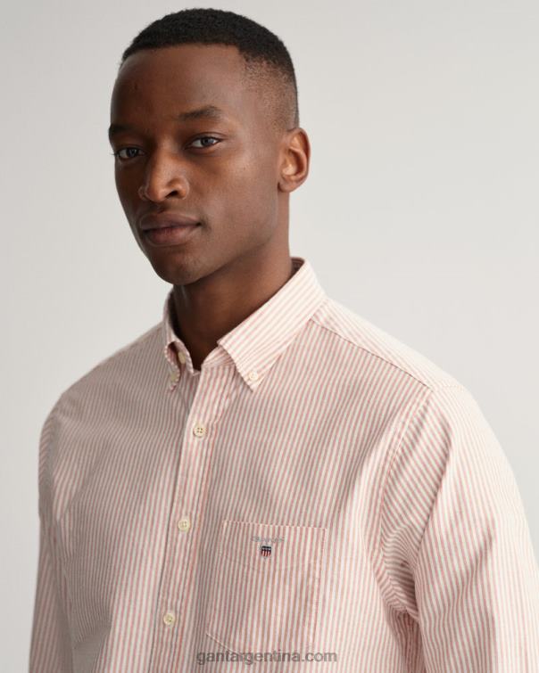 GANT hombres naranja dorado camisa oxford de corte regular P0P0236