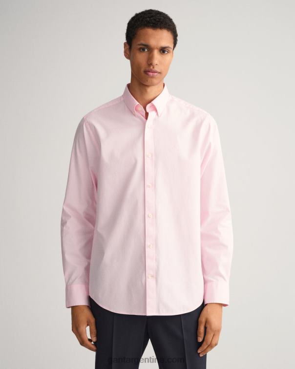 GANT hombres rosa california camisa oxford de corte regular P0P0284