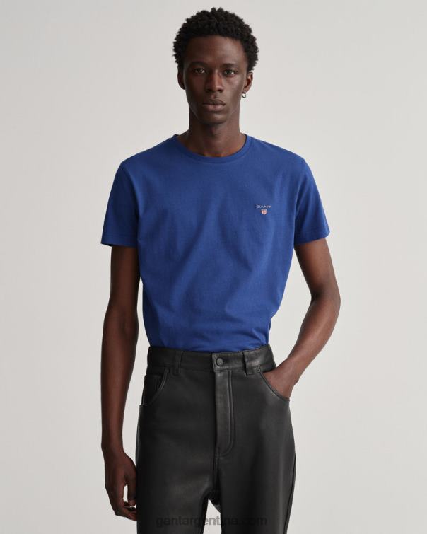 GANT hombres azul profundo camiseta original P0P02135