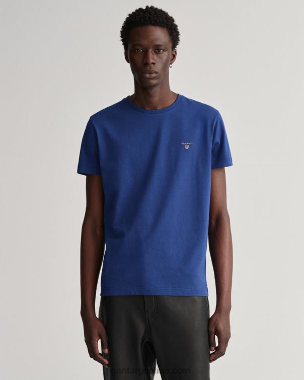 GANT hombres azul profundo camiseta original P0P02135