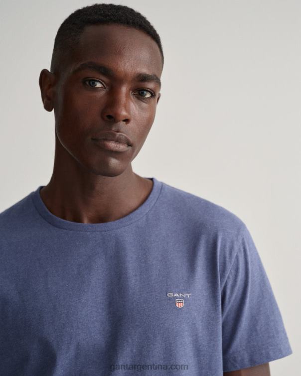 GANT hombres jeans oscurosblue melange camiseta original P0P02182