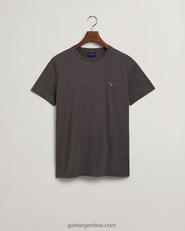 GANT hombres mezcla antracita camiseta original P0P02144