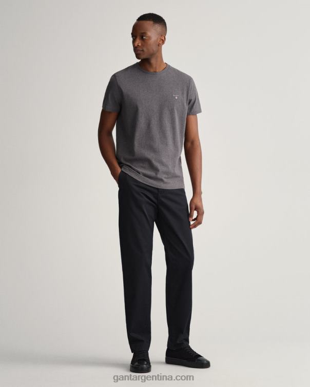 GANT hombres mezcla antracita camiseta original P0P02144