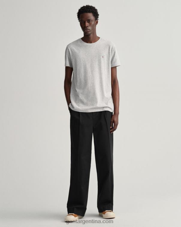 GANT hombres mezcla gris claro camiseta original P0P02173