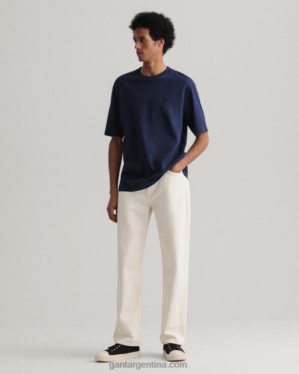 GANT hombres noche azul icono g camiseta esencial P0P02147