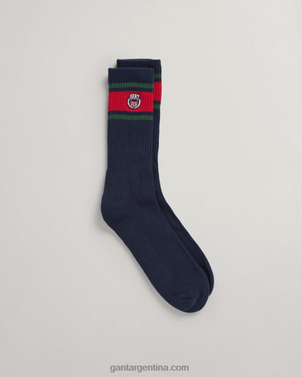 GANT hombres noche azul calcetines deportivos P0P02519