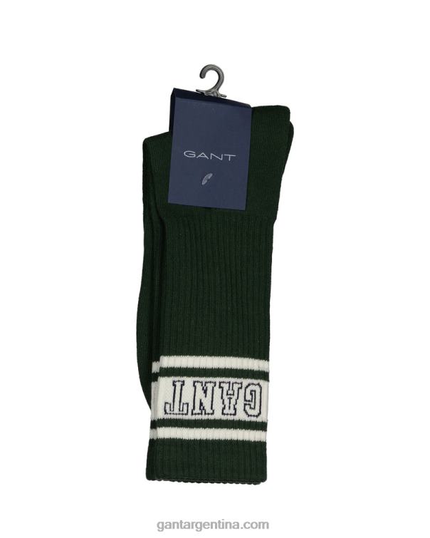 GANT hombres tormenta verde calcetines deportivos P0P02520