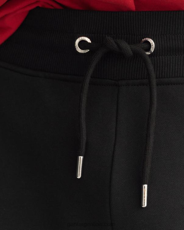 GANT hombres negro pantalones deportivos originales P0P02287