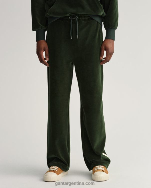 GANT hombres tormenta verde pantalones de terciopelo P0P02242