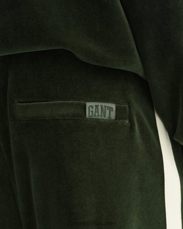GANT hombres tormenta verde pantalones de terciopelo P0P02242
