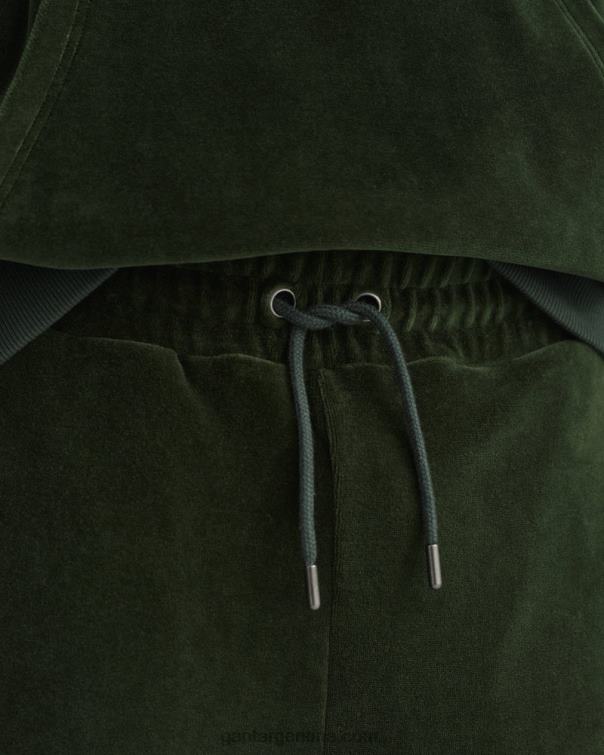 GANT hombres tormenta verde pantalones de terciopelo P0P02242