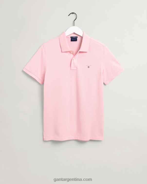 GANT hombres rosa california polo de piqué original P0P02121