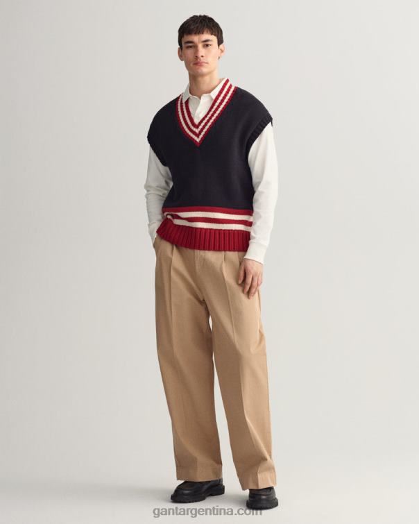 GANT hombres puesta de sol de otoño chaleco de gran tamaño P0P02342