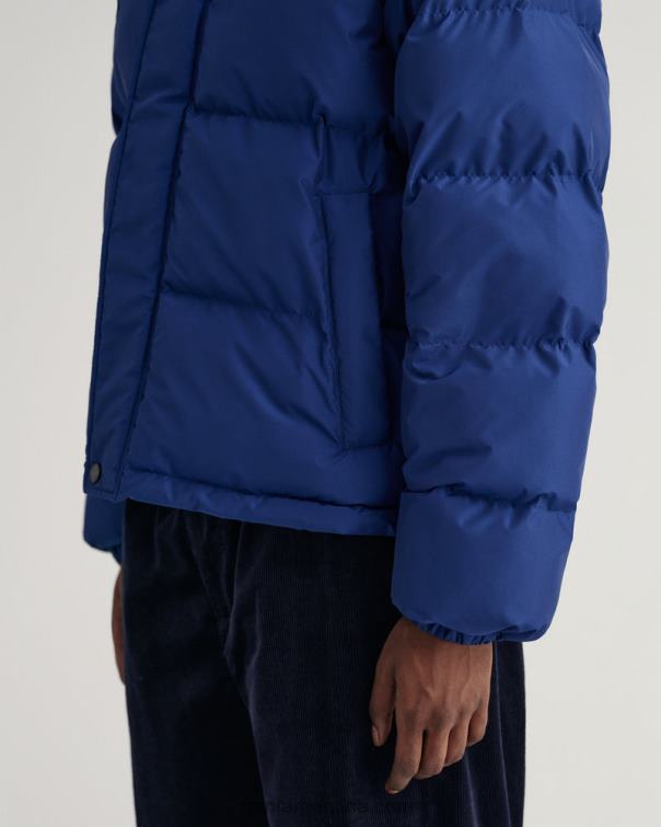 GANT hombres azul profundo chaqueta acolchada bloqueada P0P02367
