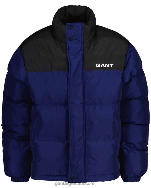 GANT hombres azul profundo chaqueta acolchada bloqueada P0P02367