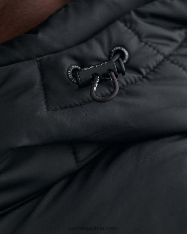 GANT hombres negro chaleco nube activo P0P02389