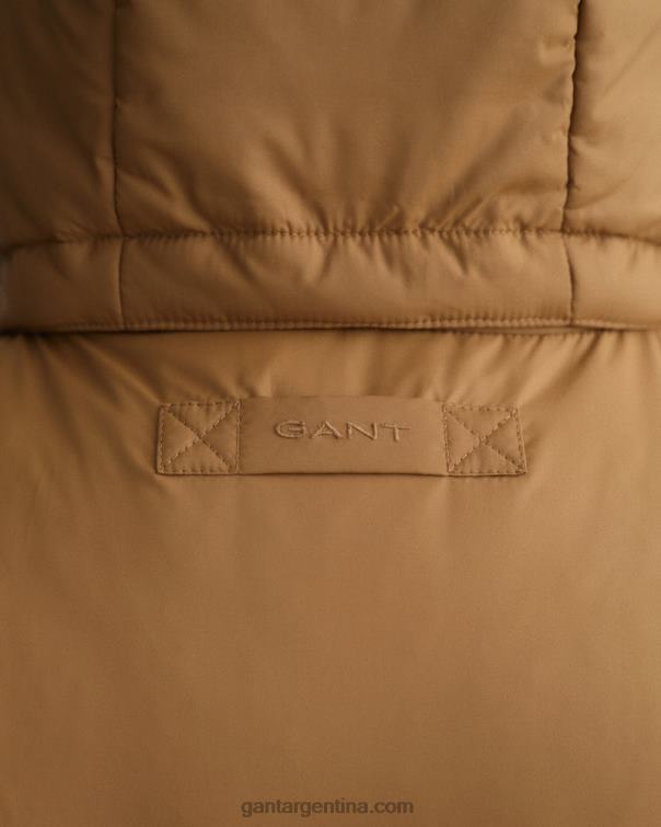 GANT hombres nuez tostada chaleco nube activo P0P02395