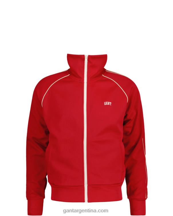 GANT hombres rojo rubí chaqueta de chándal vct P0P02373