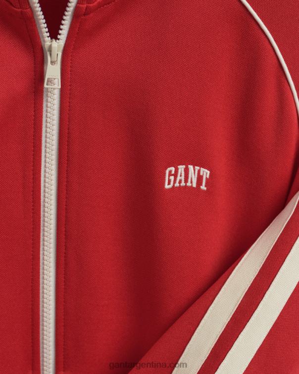 GANT hombres rojo rubí chaqueta de chándal vct P0P02373