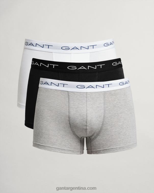 GANT hombres mezcla de grises paquete de 3 baúles P0P02546