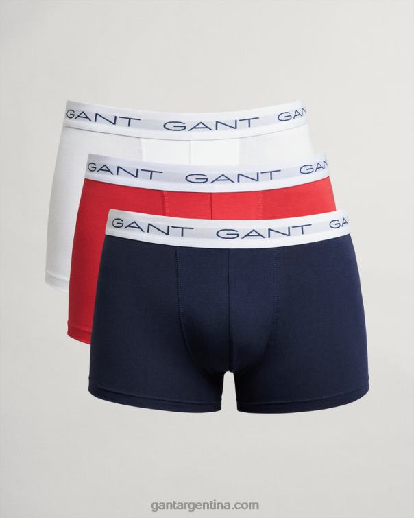 GANT hombres multicolor paquete de 3 baúles P0P02556