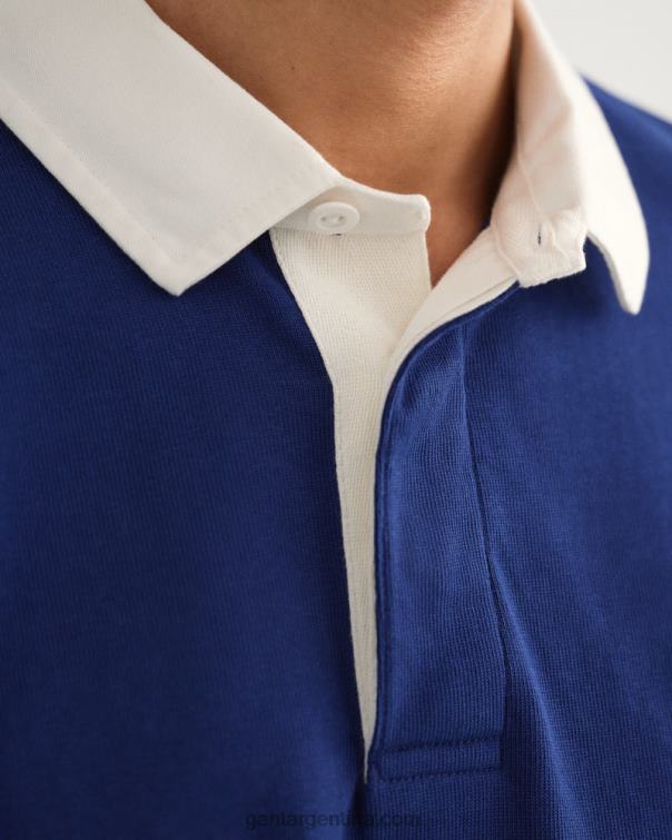 GANT hombres azul profundo rugger pesado sólido P0P02221