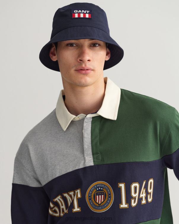 GANT hombres bosque verde cresta escudo rugger P0P02216