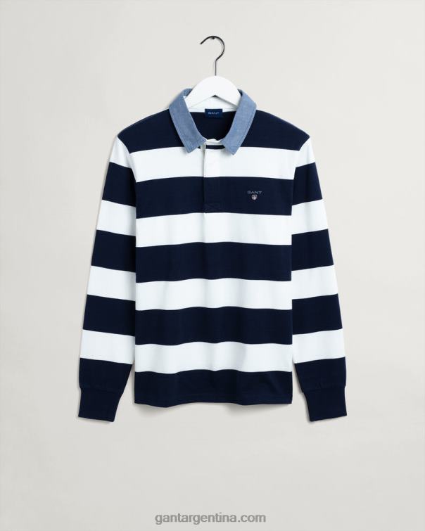 GANT hombres cáscara de huevo rugger pesado original barstripe P0P02209