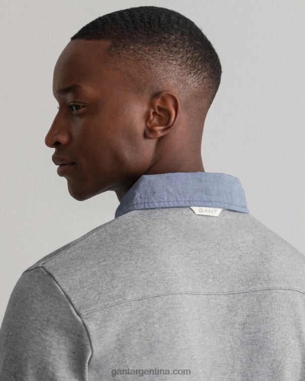 GANT hombres mezcla de grises rugger pesado original P0P02208