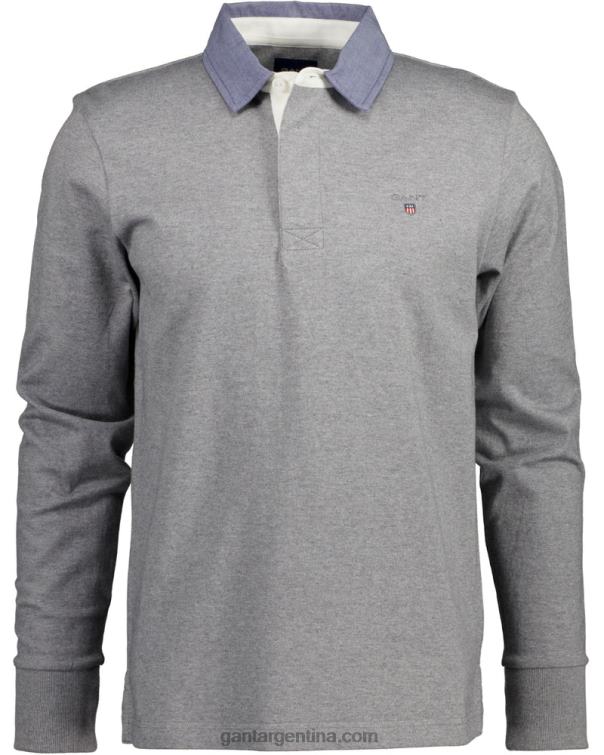 GANT hombres mezcla de grises rugger pesado original P0P02208