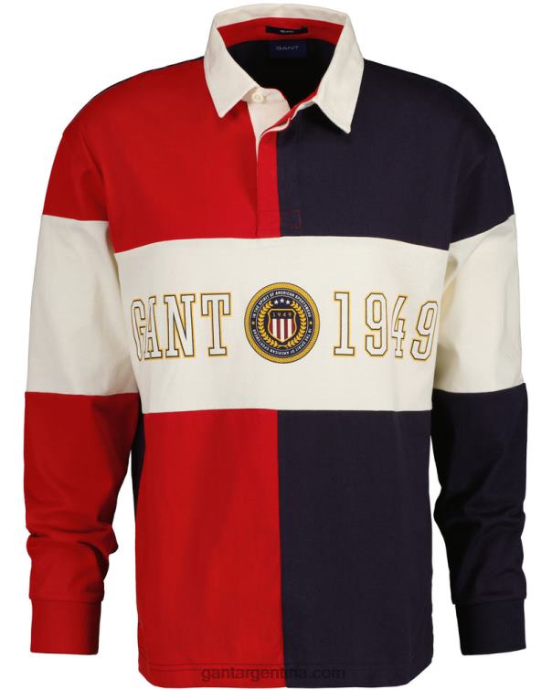 GANT hombres noche azul cresta escudo rugger P0P02214