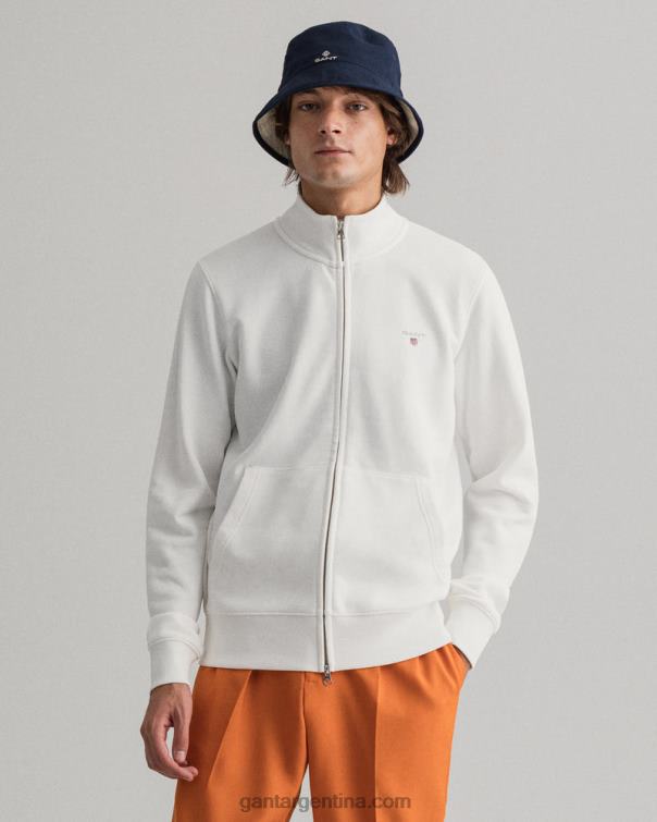 GANT hombres cáscara de huevo cárdigan original con cremallera completa P0P02285