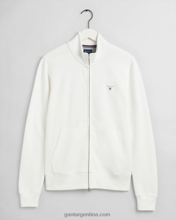 GANT hombres cáscara de huevo cárdigan original con cremallera completa P0P02285