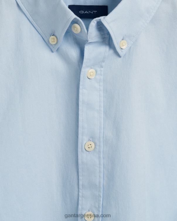 GANT juventud capri azul camisa oxford de archivo para adolescentes P0P02837