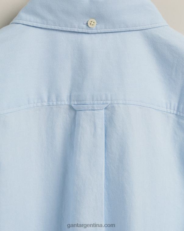 GANT juventud capri azul camisa oxford de archivo para adolescentes P0P02837
