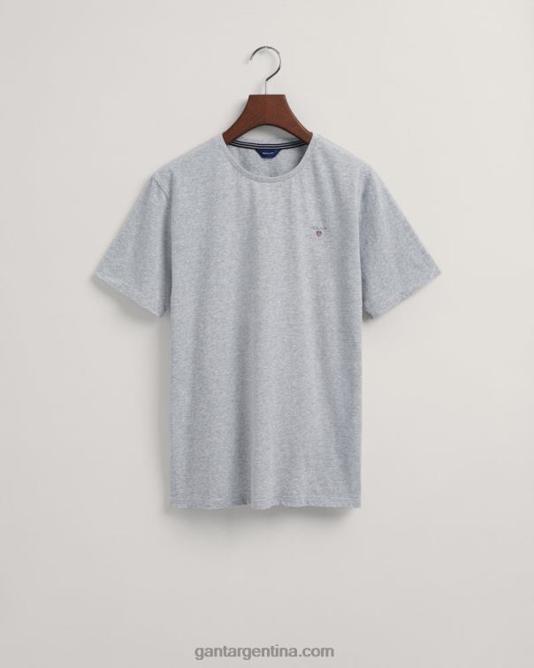 GANT juventud mezcla gris claro camiseta original juvenil P0P02798