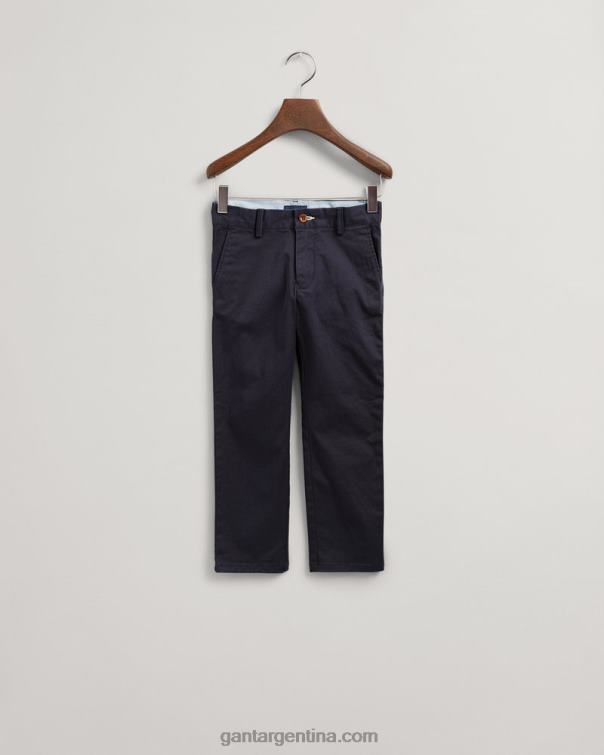GANT juventud marina pantalones chinos para niños P0P02821